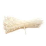 Stahovací pásky PS bílá 2,6x200mm, 100ks