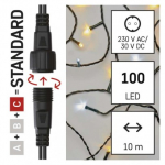 Standard LED spojovací vánoční řetěz blikající,...