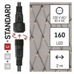 Standard LED spojovací vánoční řetěz – síť, 1,5...