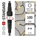 Standard LED spojovací vánoční řetěz – záclona,...