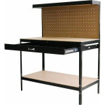 Stůl pracovní Racks DWB60, 1x zásuvka, 1200x600...