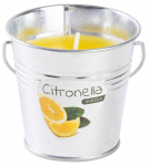 Svíčka Citronella, vědro 80g 80x72mm,TL09-144-3