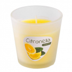 Svíčka Citronella repelent, pohár 8x7cm/80g