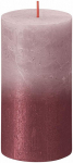 Svíčka válec bolsius Rustic Sunset Ash Rose+ Re...