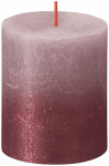 Svíčka válec bolsius Rustic Sunset Ash Rose+Red...