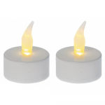 Čajová svíčka LED MagicHome bílá, 2ks