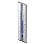 Teploměr STEEL 230x50x15mm