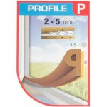 Těsnění P 9x5.5mm-100m bílé(2x50m)