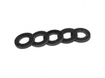 Těsnění převlečné matice 3/8" 4x10x2 mm guma