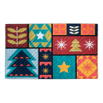 Textilní gumová čistící vnitřní vstupní rohož F...