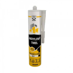 Tmel akrylový bílý 280 ml, BULDOK