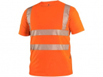 Tričko CXS BANGOR, výstražné, pánské, oranžové,...