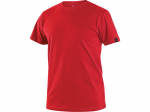 Tričko CXS NOLAN, krátký rukáv, červené, vel. M
