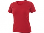 Tričko CXS ELLA, dámské, krátký rukáv, červená,...