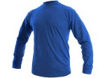 Tričko CXS PETR, dlouhý rukáv, středně modrá, v...