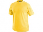 Tričko CXS DANIEL, krátký rukáv, žluté