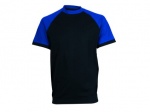 Tričko CXS OLIVER, krátký rukáv, černo-modré, v...