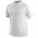 Triko DANIEL, krátký rukáv, světle šedý melír, ...