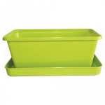 Truhlík malý s podmiskou 20cm jablečná zelená