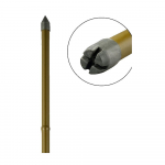 Tyč imitace bambus Garden 20x1800mm, ocel/plast...