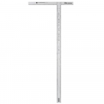 Úhelník 120cm hliníkový „T” Kapro