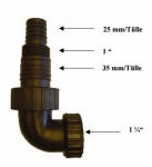 HADICOVÁ PŘÍPOJKA 1 1/4" I