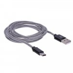 Nabíjecí USB-C kabel, USB 2.0 A - USB-C 3.1, bl...