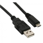 Nabíjecí USB kabel, USB 2.0 A - USB B micro, sá...