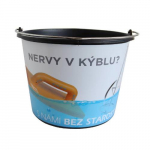 Vědro plastové, 20 l, Gripline ENPRO s potiskem
