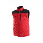 Zimní vesta SEATTLE pánská, červeno-černá, vel. XL