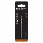 Vrták AEG HSS-G do kovu 4,5mm