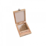 Vrtáky frézovací TITAN HSS, SET 6 ks