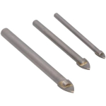 Vrtáky sklářské Ø 6, 8, 10 mm, FASTER TOOLS