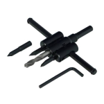 Vykružovák stavitelný FASTER TOOLS PVC 30 - 120