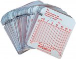Záznamové karty MOTOMETER 3,5-17,5 bar