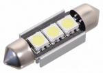 Žárovka 3 SMD LED 12V suf. SV8.5 36mm s rezisto...