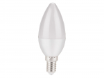 žárovka LED svíčka, 410lm, 5W, E14, teplá bílá