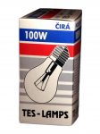 Žárovka průmysl E27 100W - čirá