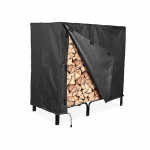 Zásobník na krbové dřevo s plachtou 150x35,5x12...
