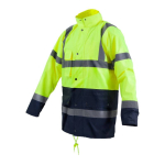 Zateplená bunda výstražná multifunkční 5v1 XL S...