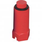 Zátka tlaková 1/2", modrá