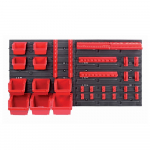 Závěsný panel s 10 boxy a 22 držáky na nářadí O...