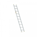 Žebřík hliníkový Drabest, 1x10 PRO, 1-dílný PROFI