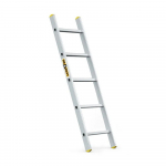 Žebřík hliníkový Drabest 1x5 PRO, 1-dílný PROFI