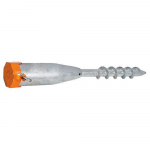 Zemní vrut GS03, Zn, 550x60x1,7mm