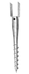 Zemní vrut &quot;U&quot; 101x60x100mm/6...