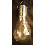 Solární žárovka Acrux 7,5x22cm, 4 LED bílá, čir...