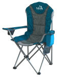 Židle kempingová skládací LUCCA modrá