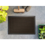 Zlatá čisticí venkovní vstupní rohož FLOMA Blit...