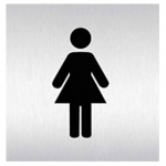Znak rozlišovací "WC-ženy", 60 x 60 m...